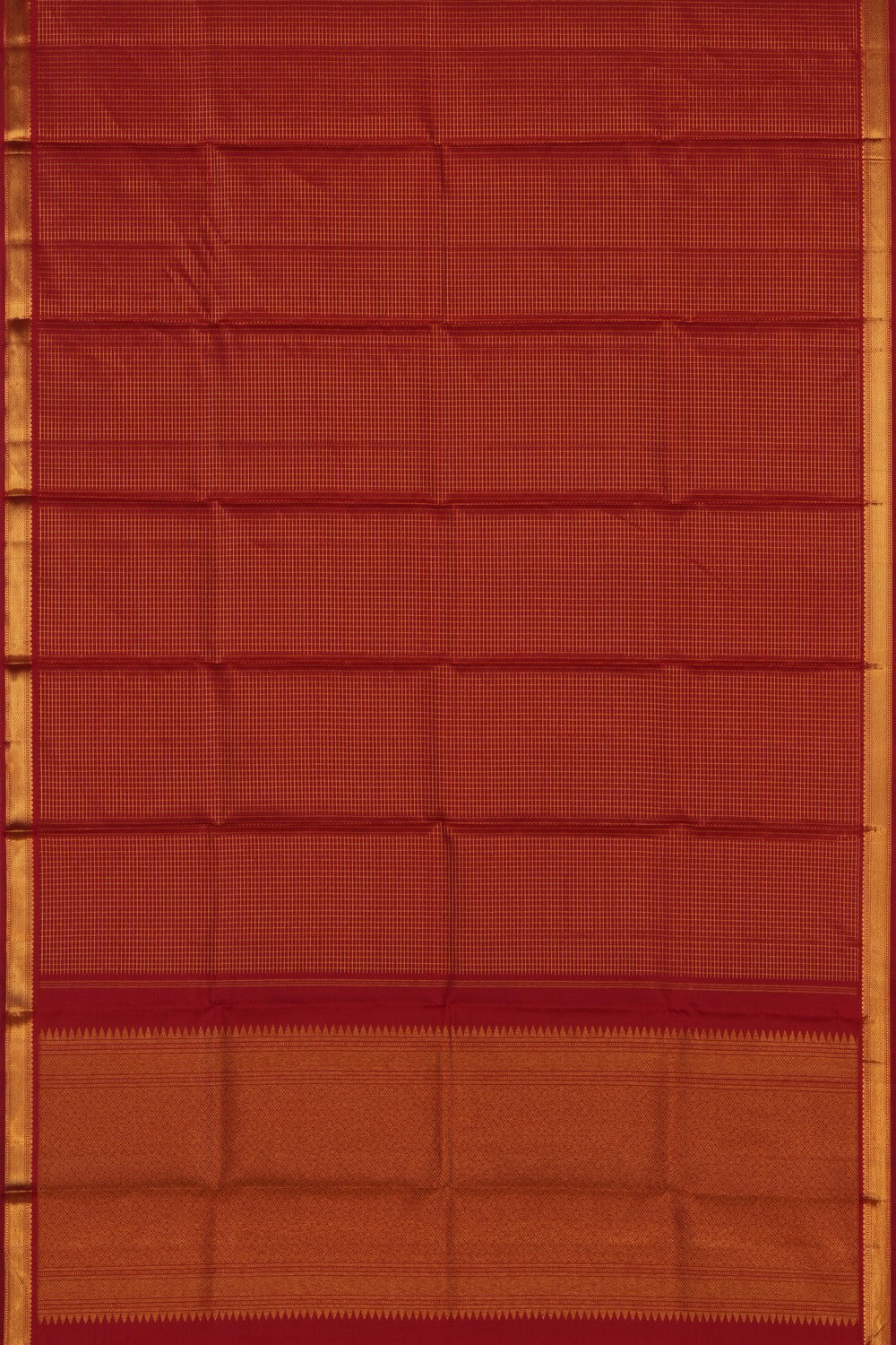 Image of Kanchipattu Red Dupatta